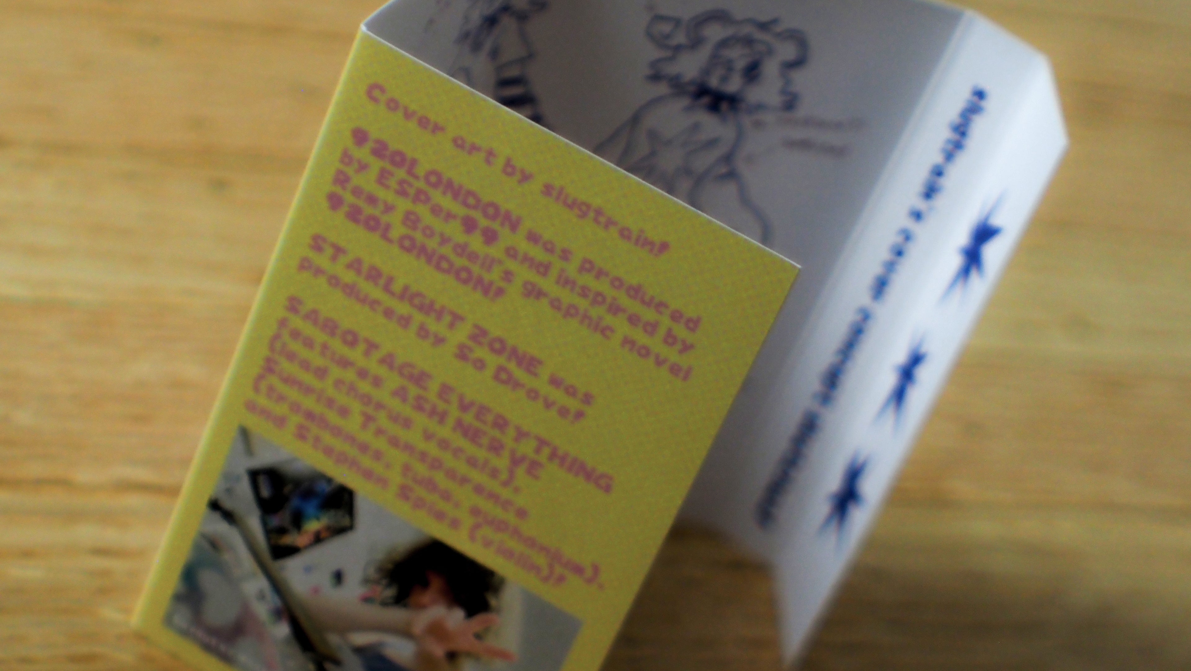 Cassette tape inset card for "Rookie's Bustle"