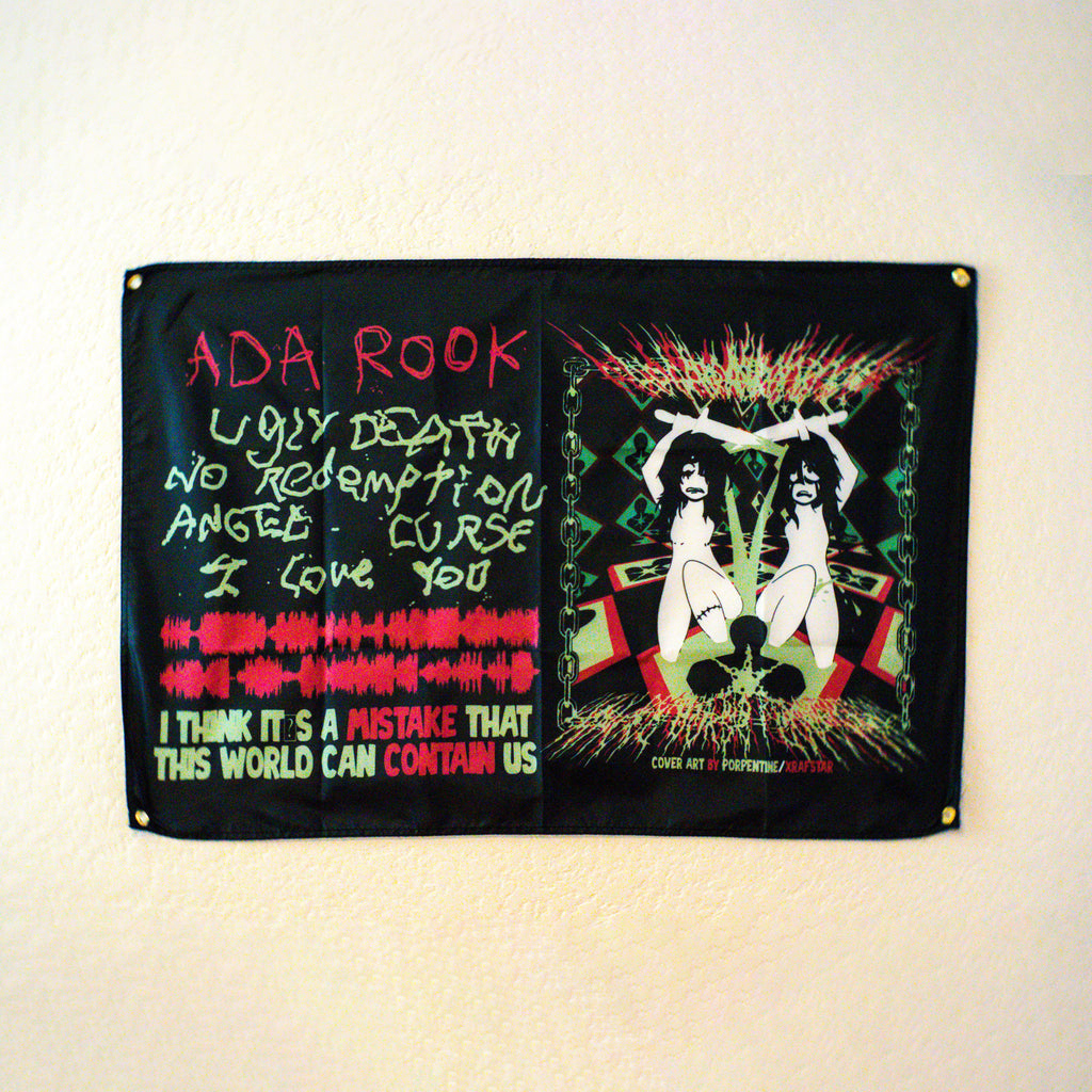 UGLY DEATH WALL FLAG