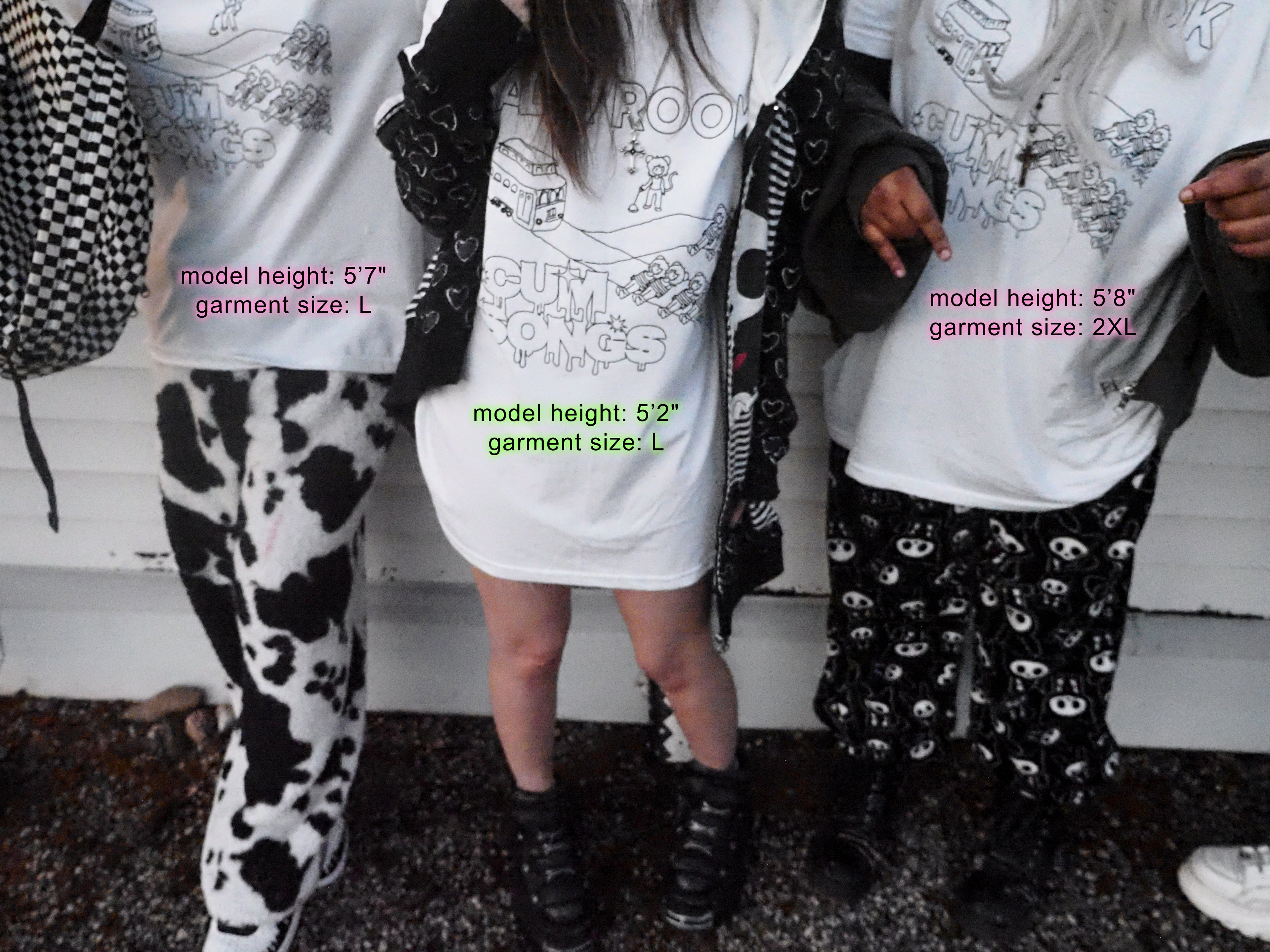 CUM SONGS T-SHIRT