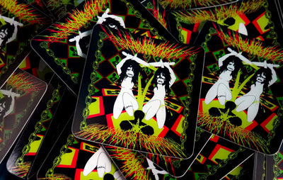 UGLY DEATH COVER ART STICKER